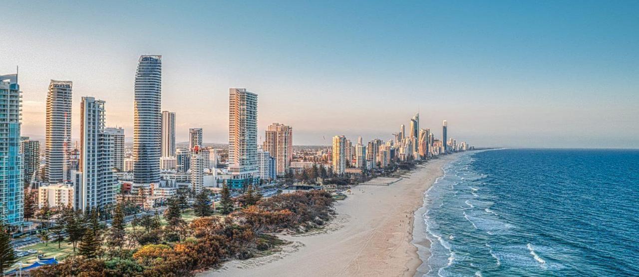 Air On Broadbeach Beachfront 2Level Stunning Apartment With 180 Degree Views Gold Coast Kültér fotó